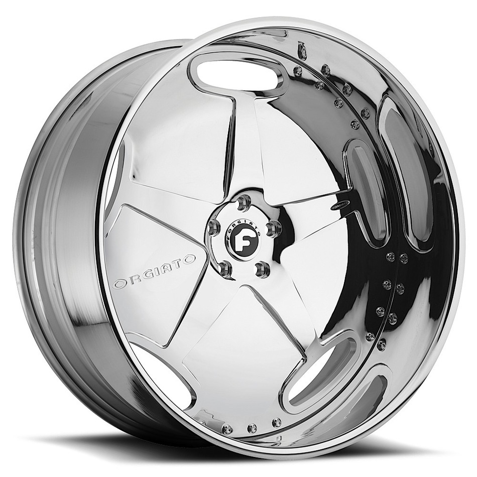 Forgiato Borsa-L Chrome Finish Wheels