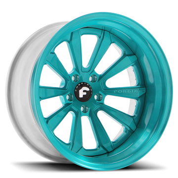 Forgiato F2.04-C Turquoise Finish Wheels
