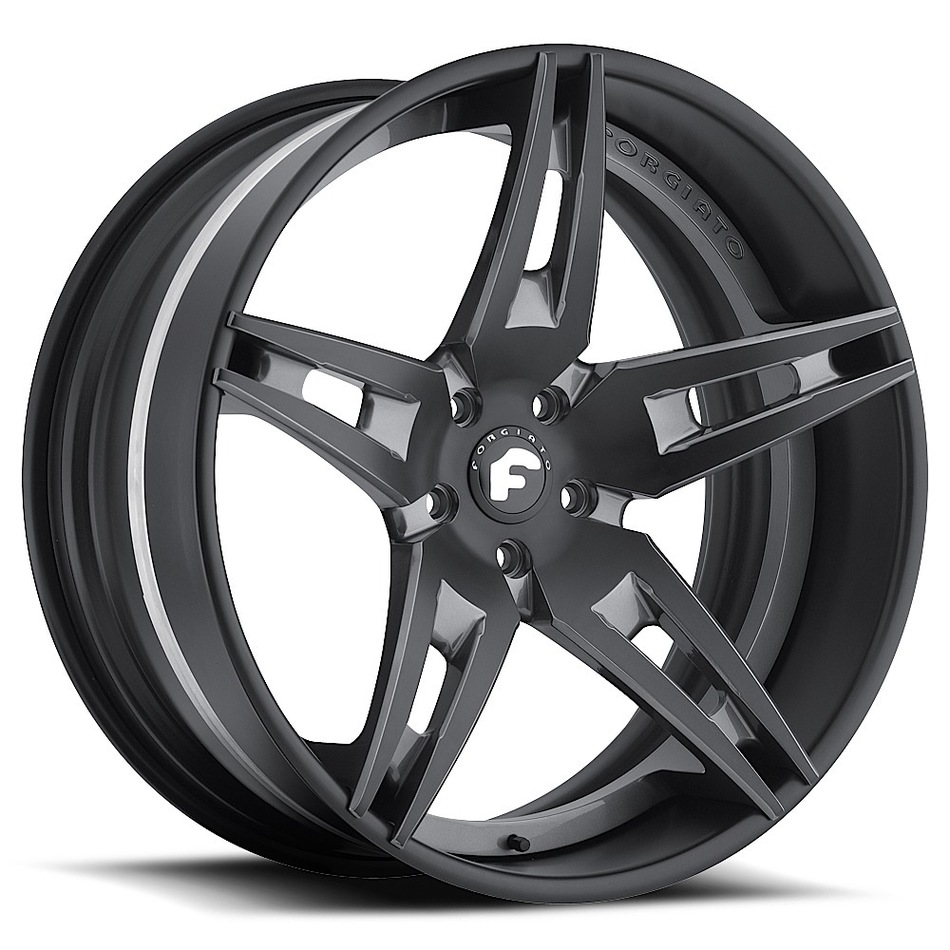 Forgiato F2.10 Black Finish Wheels