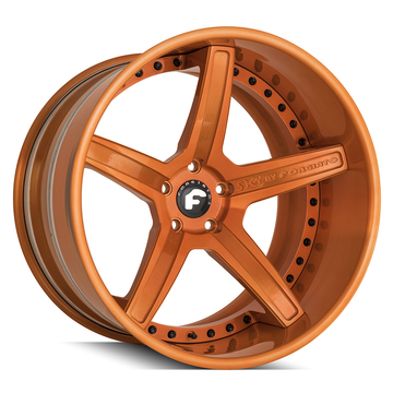 Forgiato S201 Orange Finish Wheels