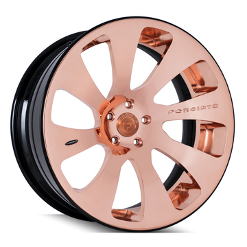 Forgiato Tasca-ECL Copper and Black Finish Wheels