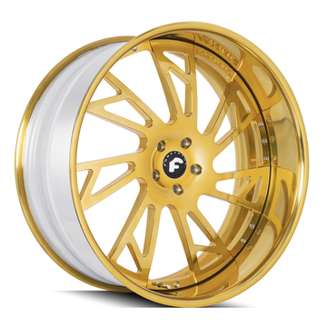 Forgiato Veraso Gold Finish Wheels