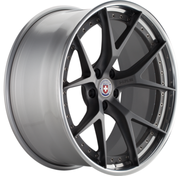 HRE S101 Brushed Tinted Face with Polished Lip Finish Wheels