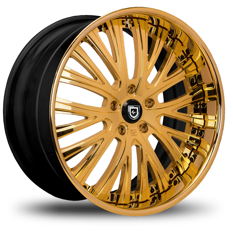 Lexani 713 Gold Finish Wheels