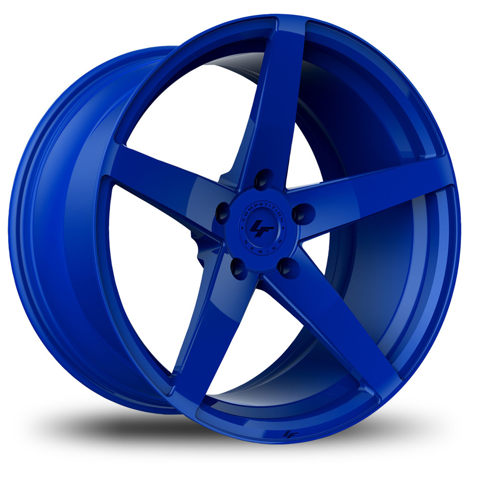 Lexani M-005 Imola Euro Blue Finish Wheels