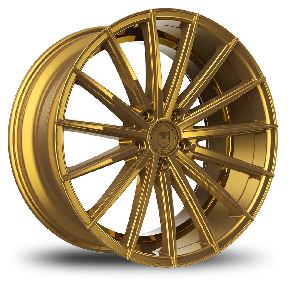 Lexani Pegasus Gold Finish Wheels
