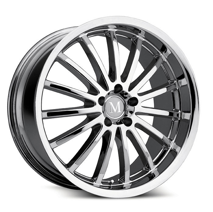 Mandrus Millenium Chrome Mercedes Wheels - Standard