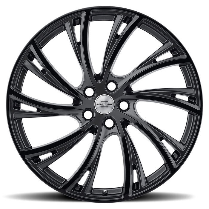 Redbourne Noble Gloss Gunmetal with Gloss Black Face Finish Wheels