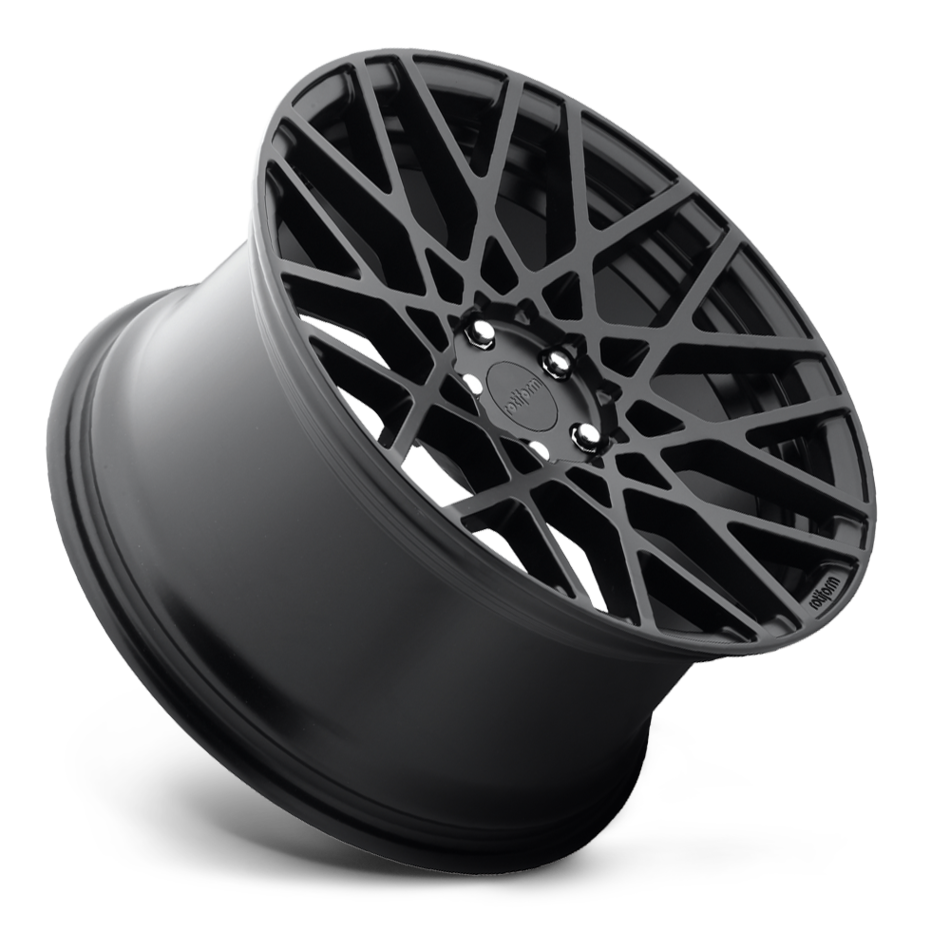 Rotiform BLQ Matte Black Finish Wheels