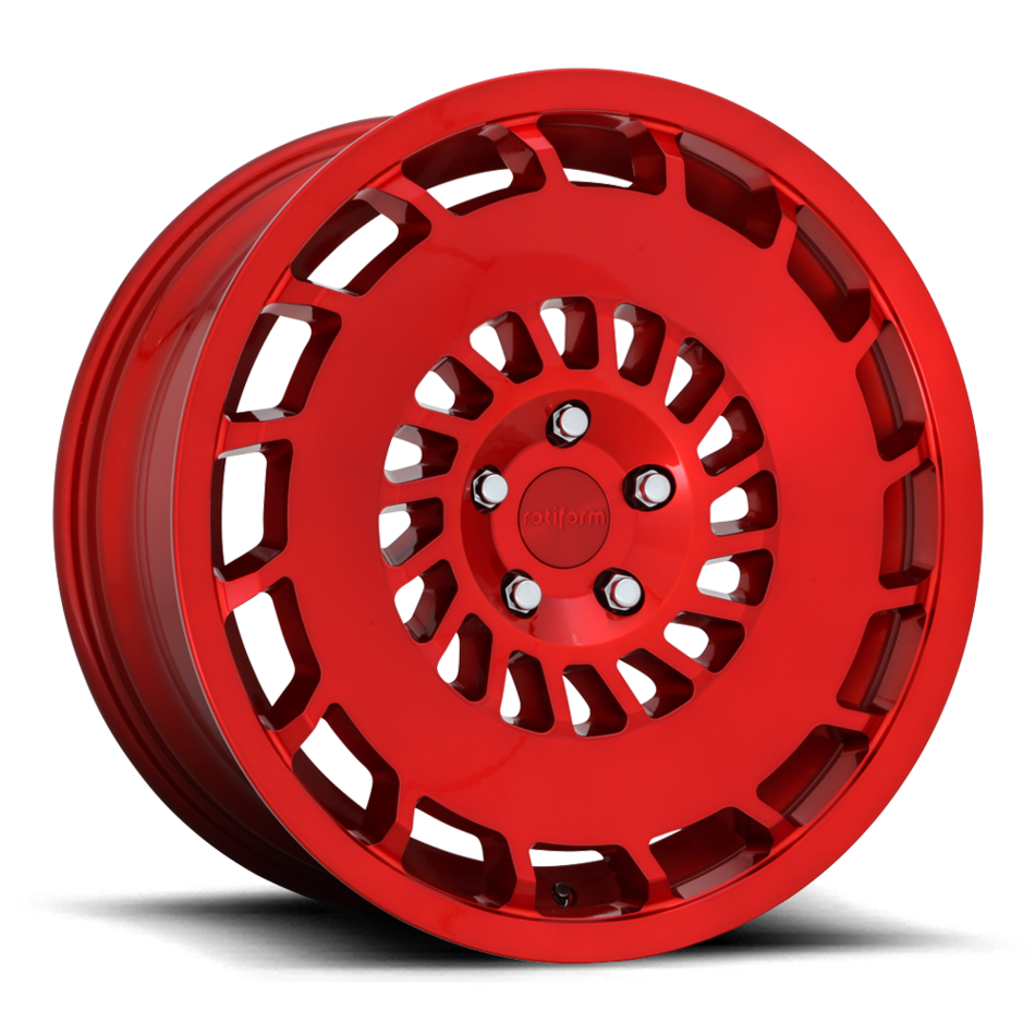 Rotiform CCV Candy Red Finish Wheels