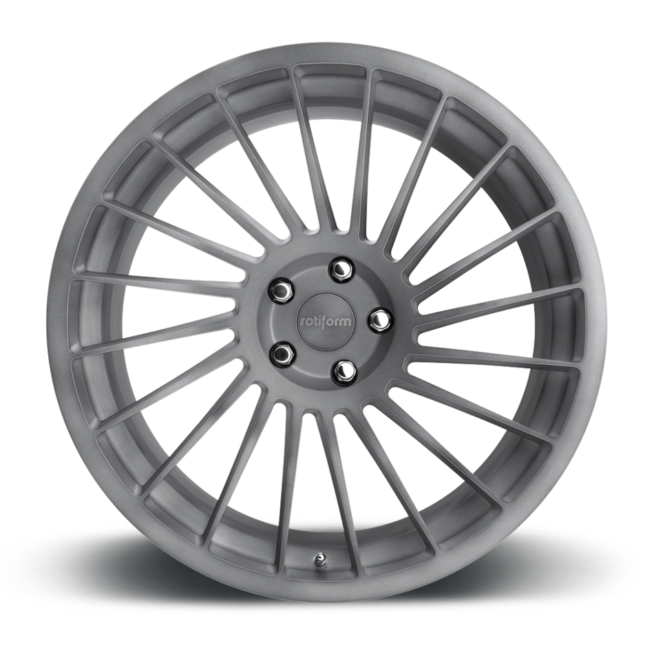 Rotiform IND-T Forged Custom Matte Anthracite Finish Wheels