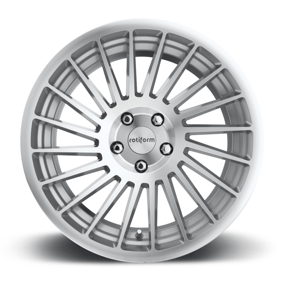 Rotiform IND-T Silver and Machined Finish Wheels