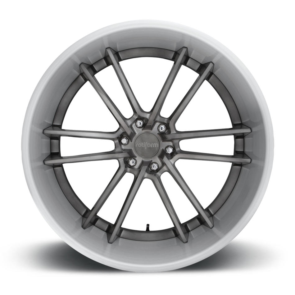 Rotiform SFO Forged Custom Brushed Gloss DDT Face with Clear Brushed Face Finish Wheels