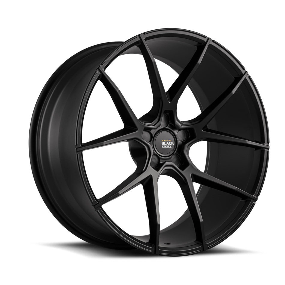 Savini Black di Forza BM14 Wheels - Matte Black Finish