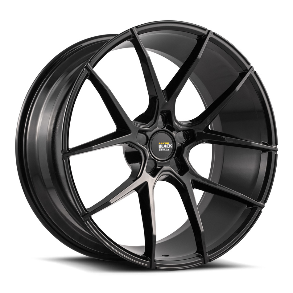 Savini Black di Forza BM14 Wheels - Gloss Black Finish