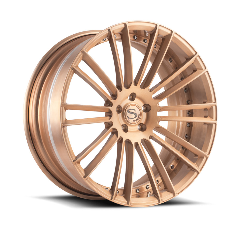 Savini Forged SV66 Brushed Rose Gold Finish Wheels