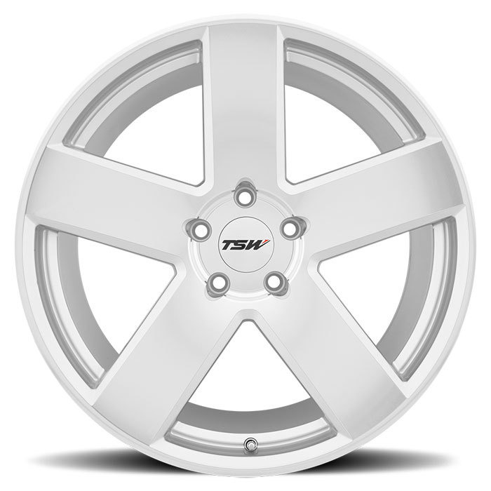 TSW Bristol Wheels - Silver with Mirror Cut Face Finish