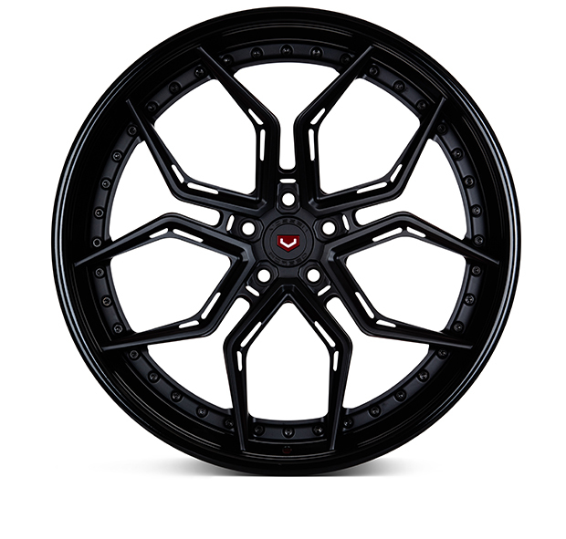 Vossen EVO-3R 3-Piece Wheels Custom Gloss Black Finish