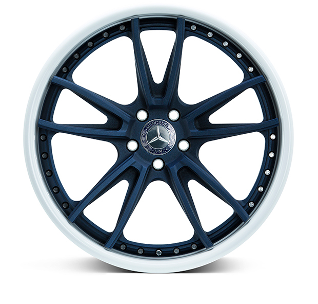 Vossen S17-06 3-Piece Wheels Custom Denim Blue Finish