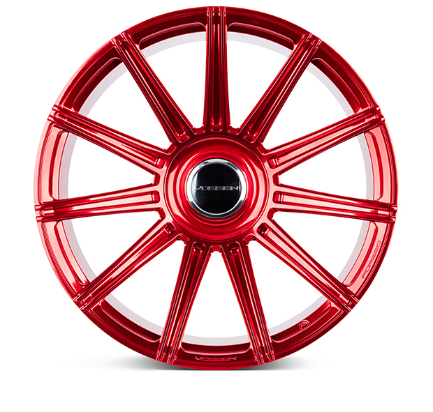 Vossen S17-12 Wheels Custom Vossen Red Finish