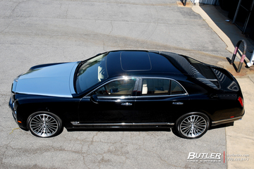 Bentley Mulsanne with 22in Lexani LF Forged LF-722 Wheels