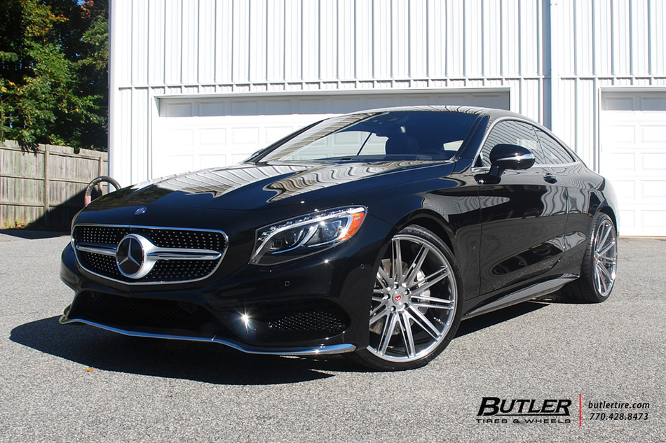 Mercedes S550 Coupe With 22in Vossen Vps 307 Wheels And Michelin Tires 3