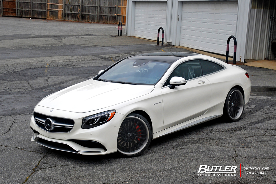 Mercedes S63 Coupe With 22in Lexani Lf722 Wheels 26