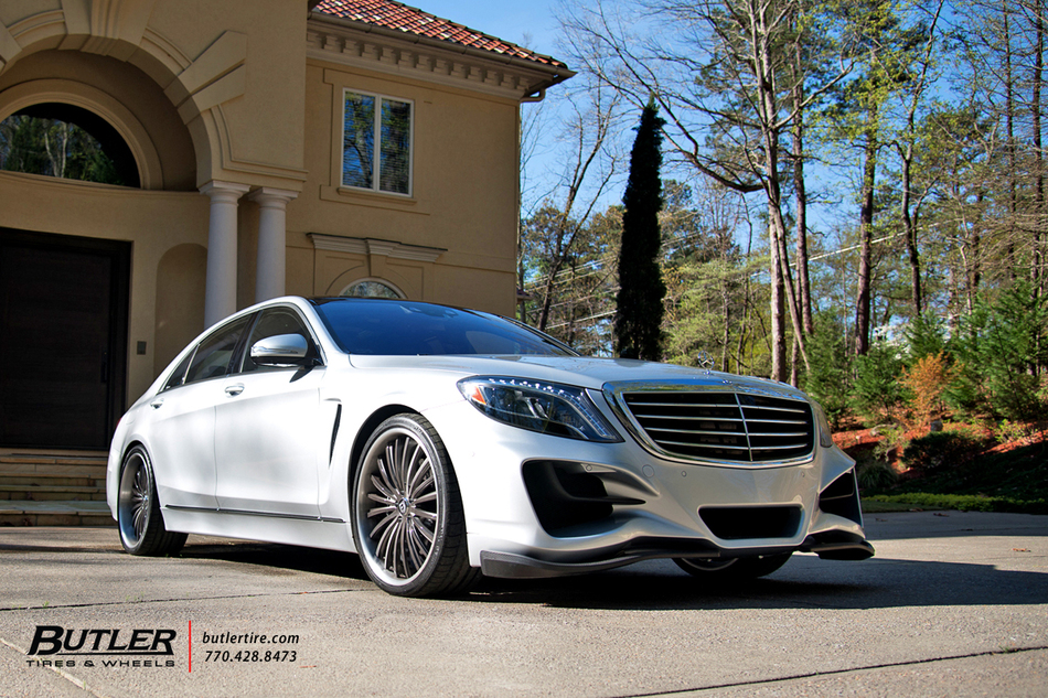 Lorinser Mercedes S550 With 22in Lexani Lf722 Wheels And Michelin Tires 35