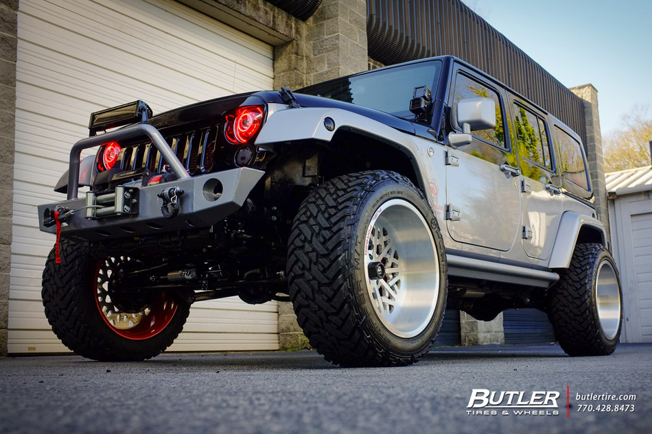 Memmo Extreme Jeep Wrangler With 22in Fuel Ff06 Wheels And Fuel Mt Tires 4