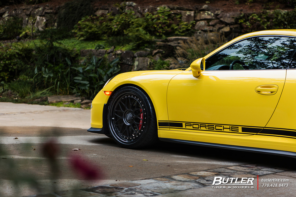 Porsche 911 Gt3 With 20in Hre Classic 300 Wheels And Michelin Tires 3