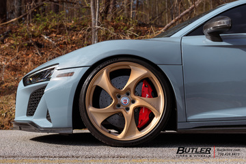 Audi R8 V10 Performance with 21in HRE 522M Wheels