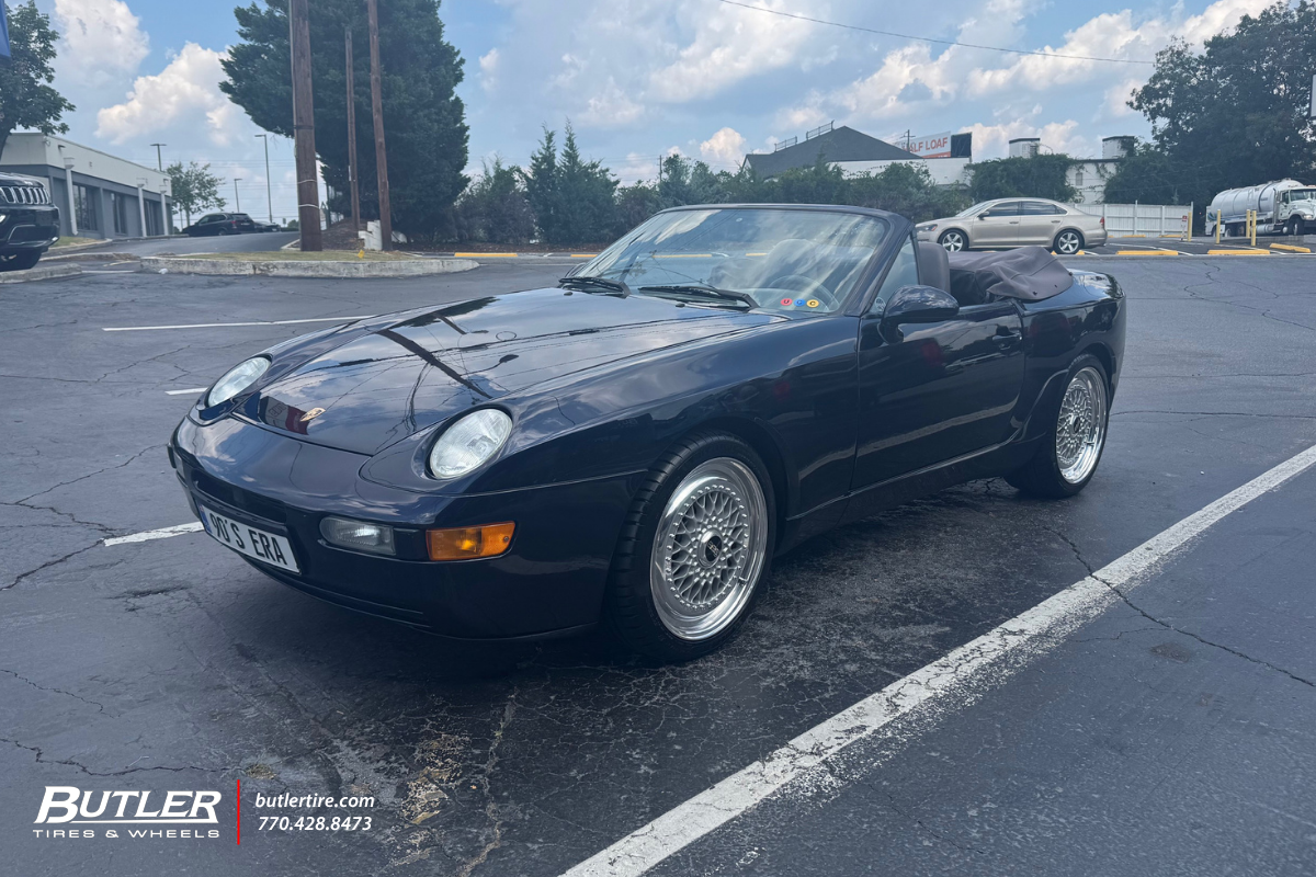 1993 Porsche 968 Cabrio with 18in Custome built BBS  Wheels