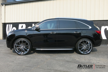 Acura MDX with 24in Lexani Gravity Wheels