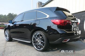 Acura MDX with 24in Lexani Gravity Wheels
