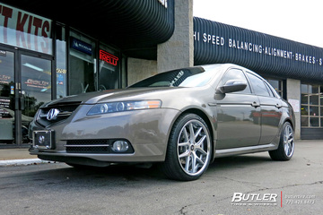 Acura TL with 20in TSW Portier Wheels