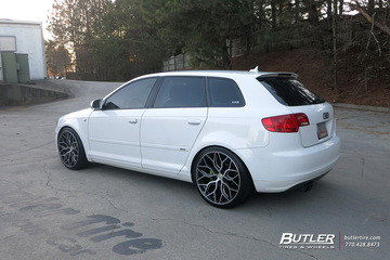 Audi A3 with 19in Vossen HF-2 Wheels