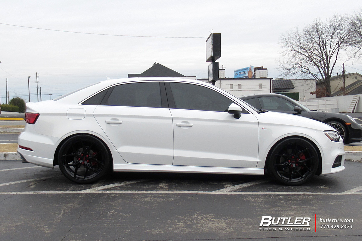 Audi A3 with 19in Vossen HF-5 Wheels