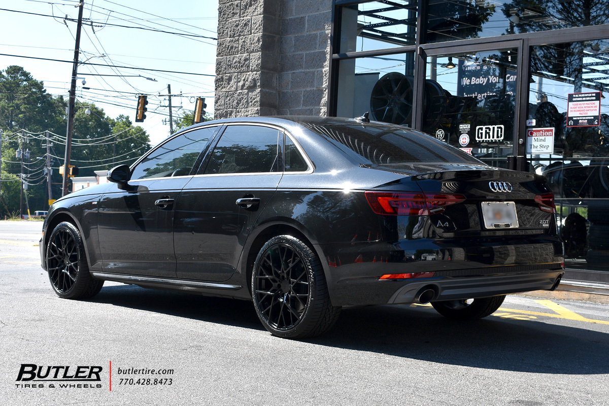 Audi A4 with 19in TSW Sebring Wheels