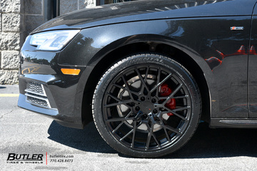 Audi A4 with 19in TSW Sebring Wheels