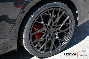 Audi A4 with 19in TSW Sebring Wheels