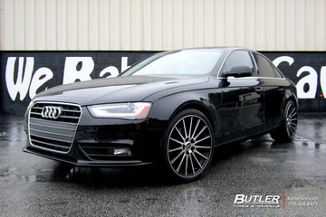 Audi A4 with 20in TSW Chicane Wheels