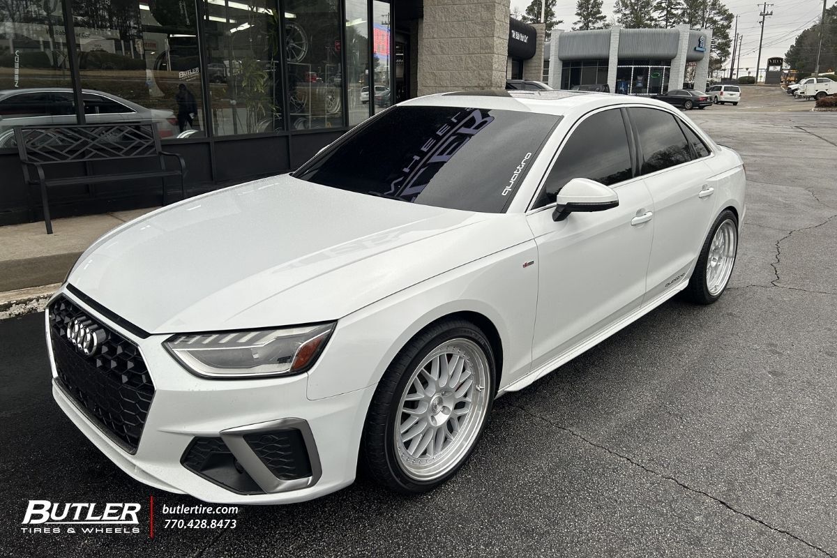 Audi A4 with  Aodhan AH02 Wheels