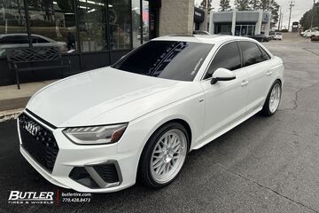 Audi A4 with  Aodhan AH02 Wheels