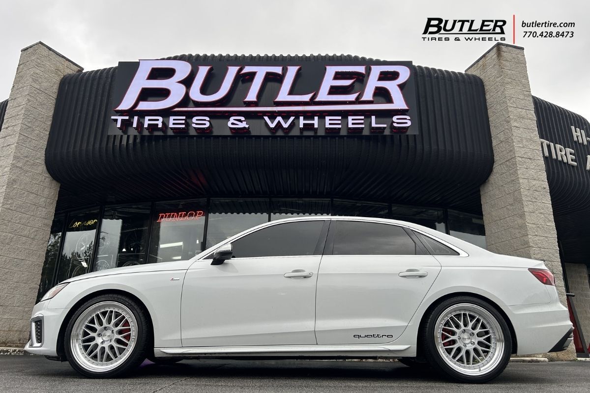 Audi A4 with  Aodhan AH02 Wheels