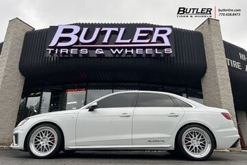 Audi A4 with  Aodhan AH02 Wheels