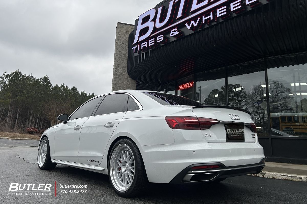 Audi A4 with  Aodhan AH02 Wheels