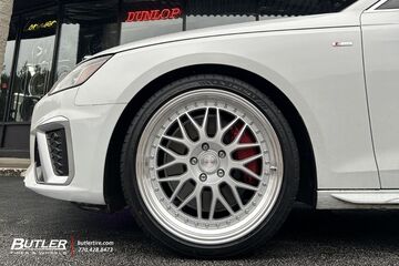 Audi A4 with  Aodhan AH02 Wheels