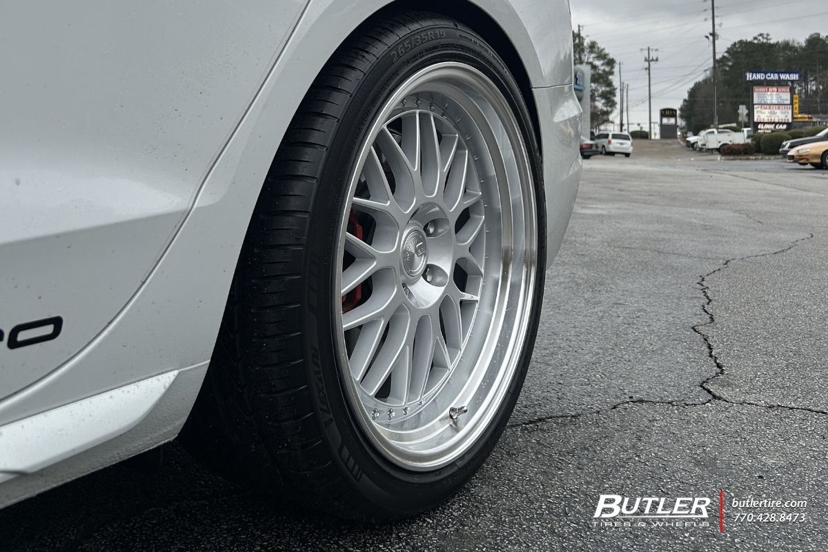 Audi A4 with  Aodhan AH02 Wheels