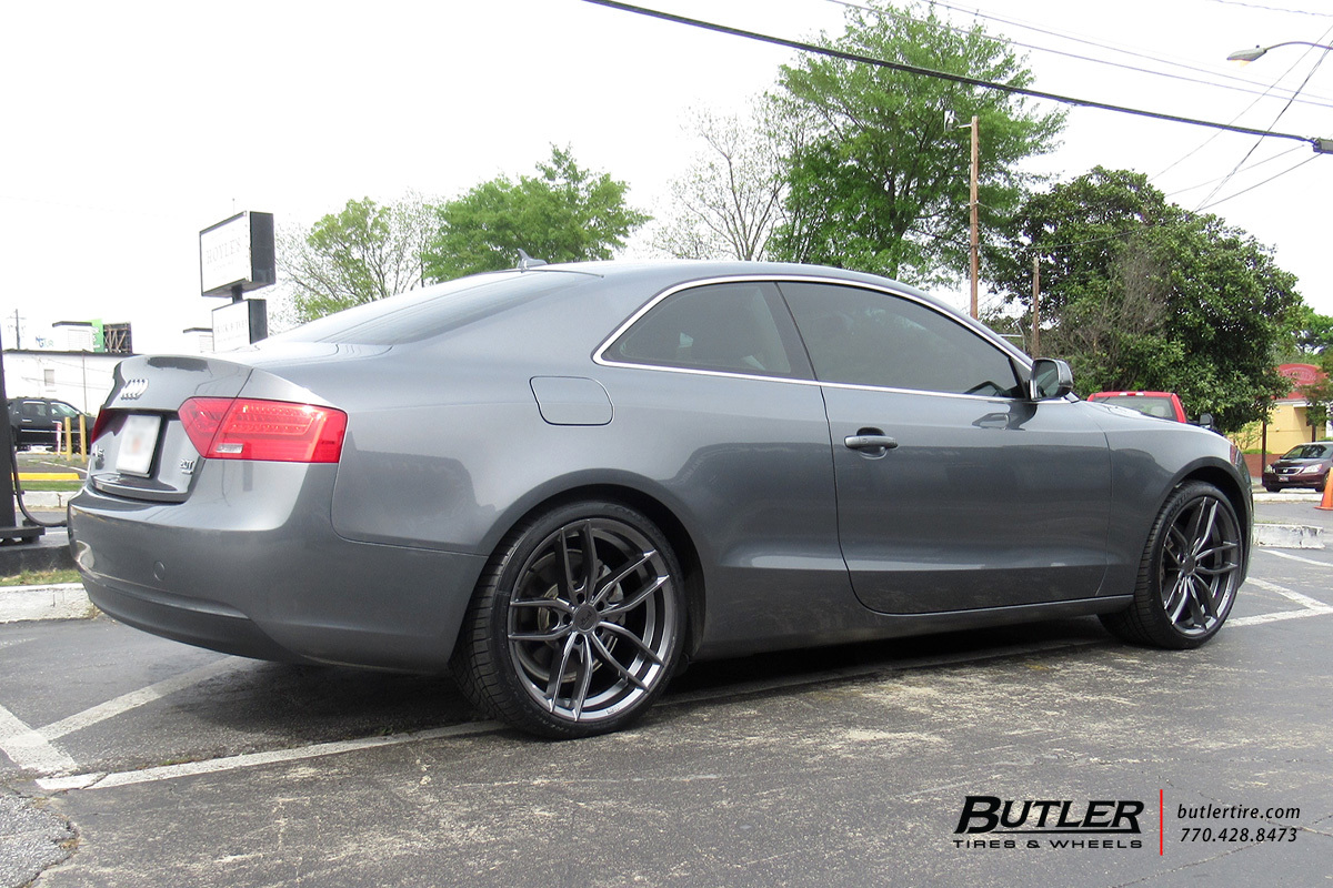 Audi A5 with 19in Niche Vosso Wheels