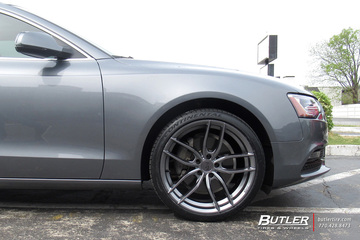 Audi A5 with 19in Niche Vosso Wheels